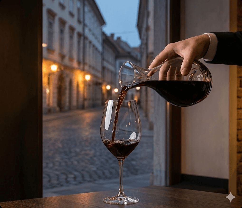 Curated wine collection