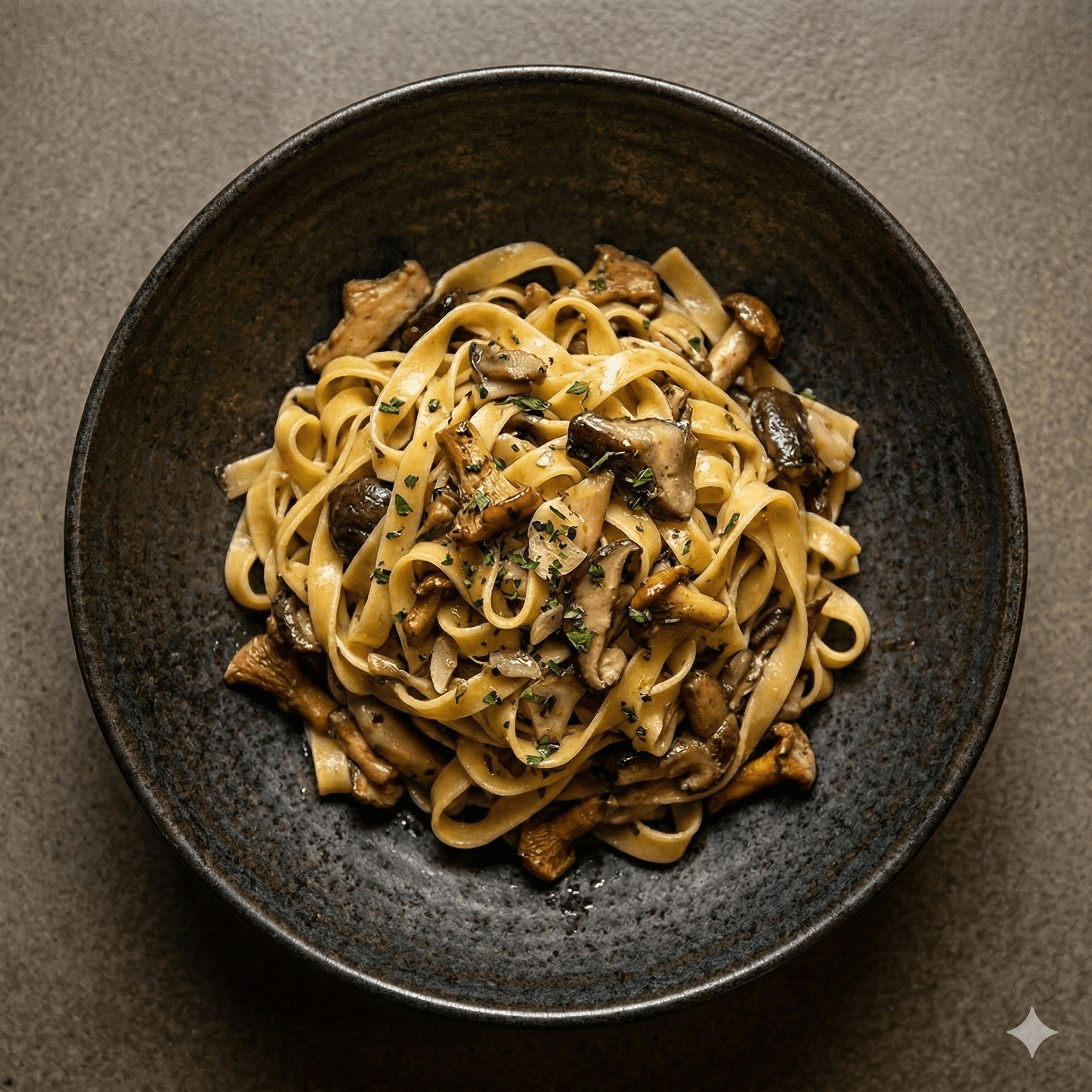 Wild Mushroom Pasta