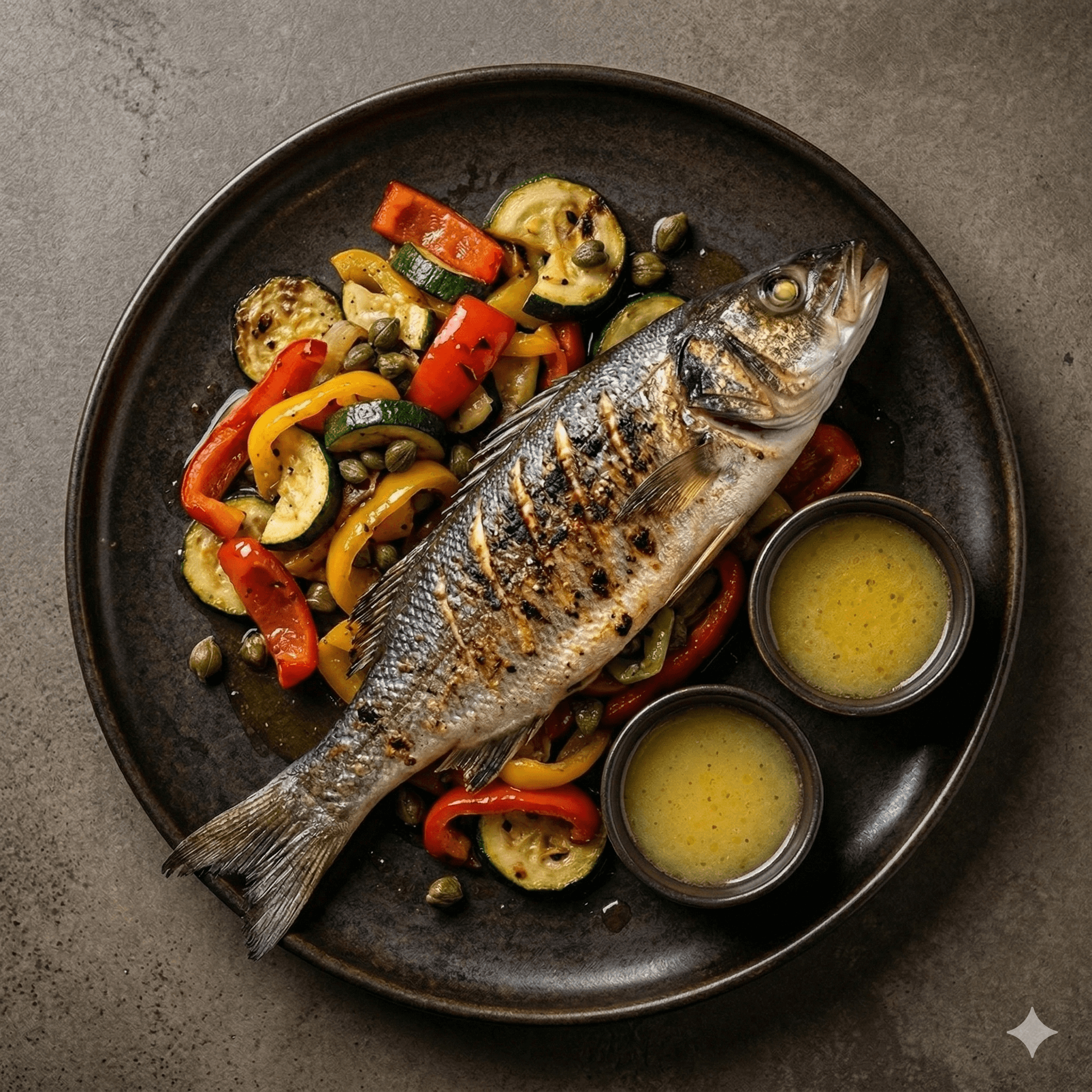 Grilled Sea Bass